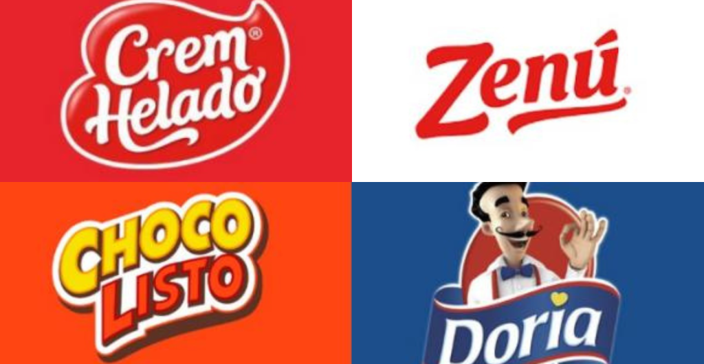 Zanú, Crem Helado, Doria y Chocolisto, algunas de las marcas más reconocidas de Nutresa.