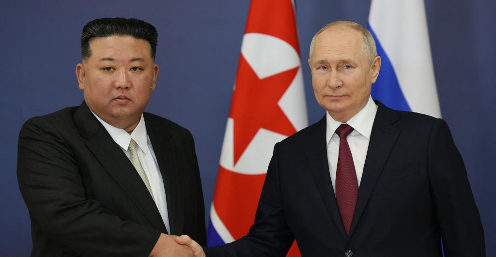 Kim Jong-un y Putin