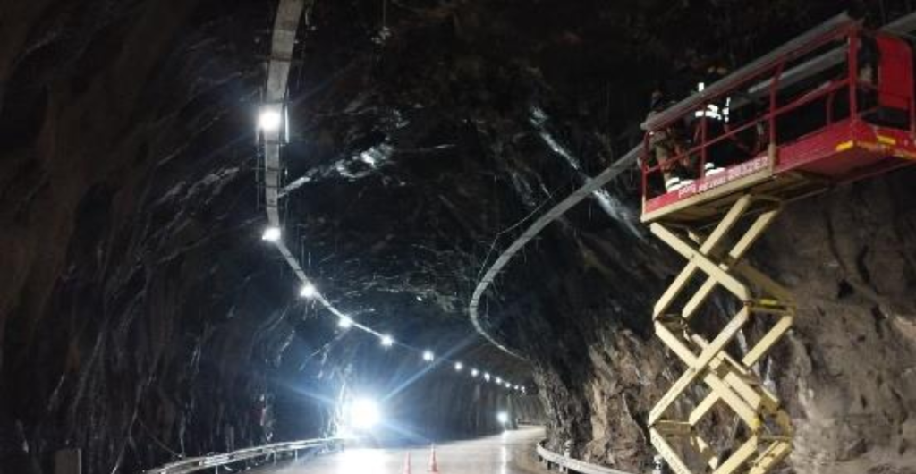 Obras en túnel Quebradablanca