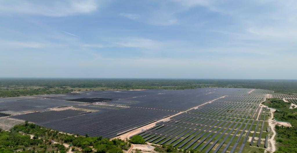 Parque solar La Loma de Enel en Cesar