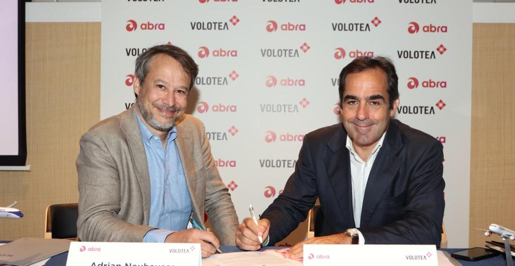 Joint Venture entre Volotea y Grupo Abra para fortalecer la conectividad entre Europa y América Latina