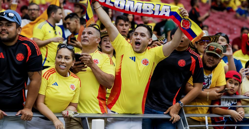 Hinchas colombianos