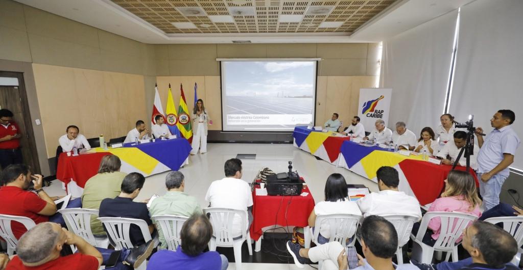 Audiencia de la Creg en la Costa Caribe.