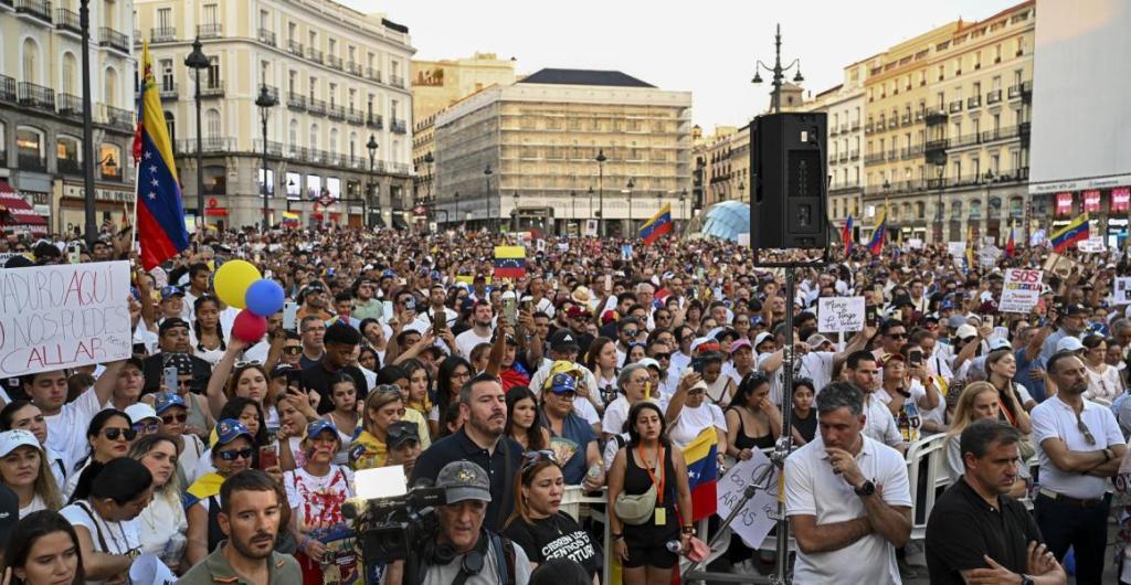 Manifestación en Venezuela