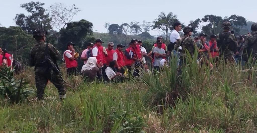 Soldados retenidos en el Guaviare