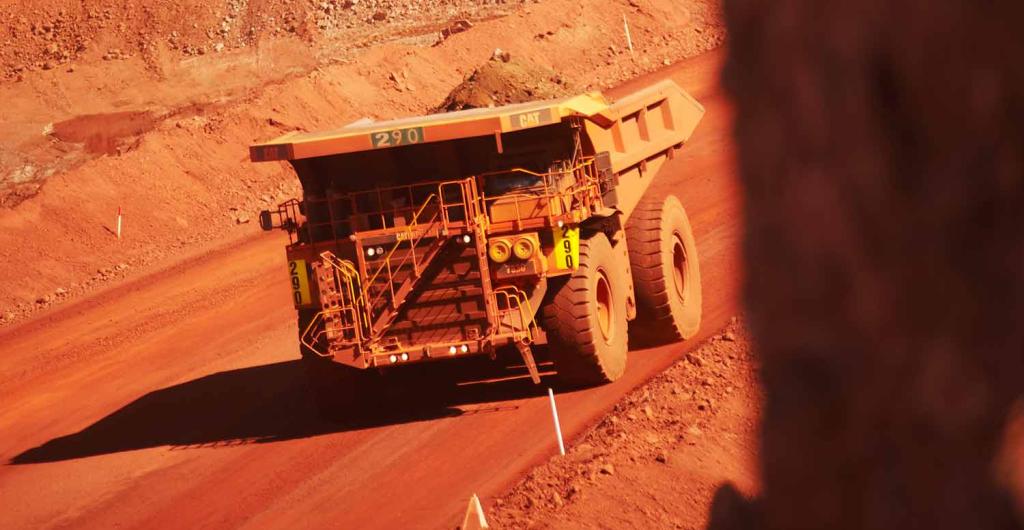 Operación de hierro de BHP en Australia