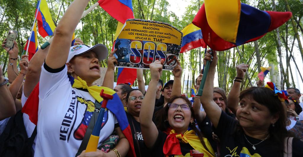 Opositores venezolanos