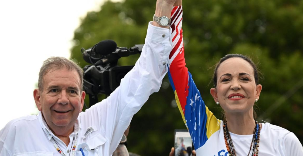 Edmundo González y María Corina Machado