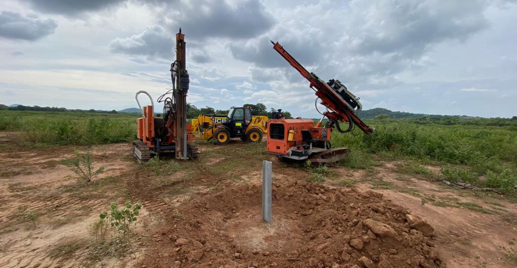 Construcción de tres granjas solares de Celsia en Valledupar