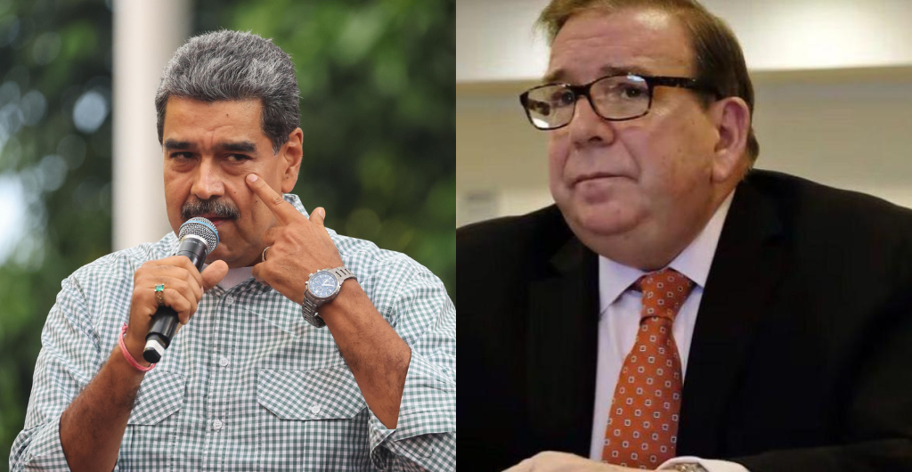 Nicolás Maduro y Edmundo González