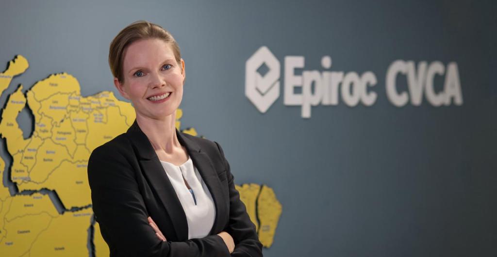 Jenny Engström, gerente Epiroc Región CVCA