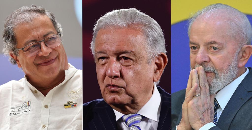 Petro, Amlo y Lula