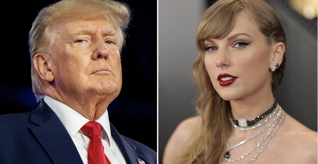 Donald Trump y Taylor Swift