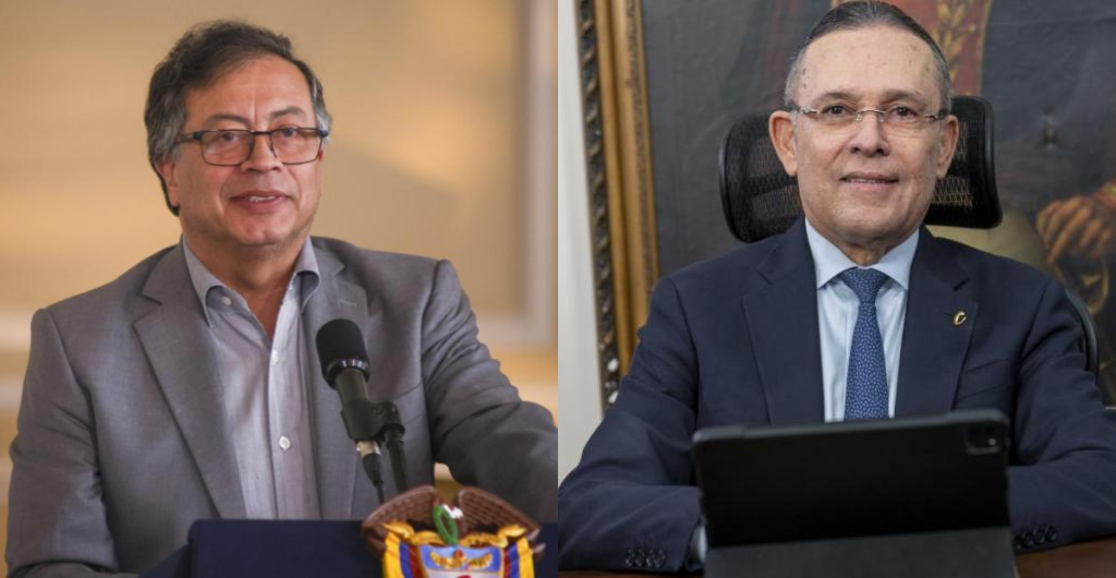 Gustavo Petro y Efraín Cepeda