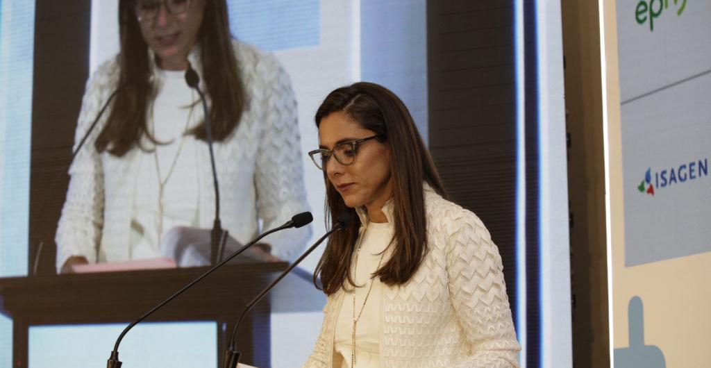 Natalia Gutiérrez, presidenta de Acolgen