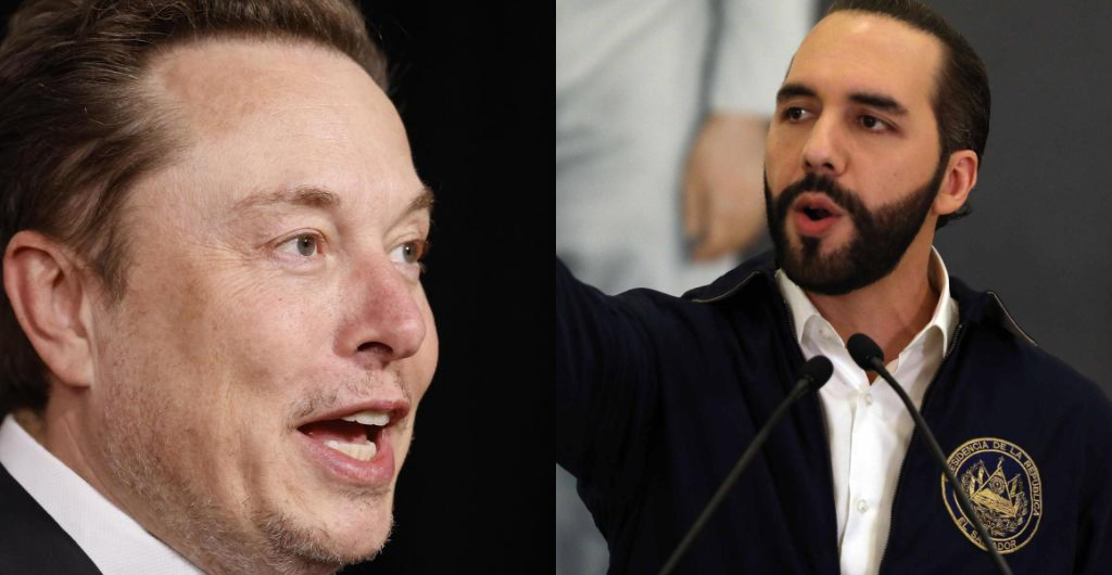 Elon Musk y Nayib Bukele