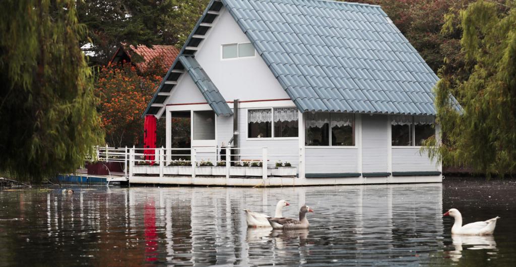 Casa flotante