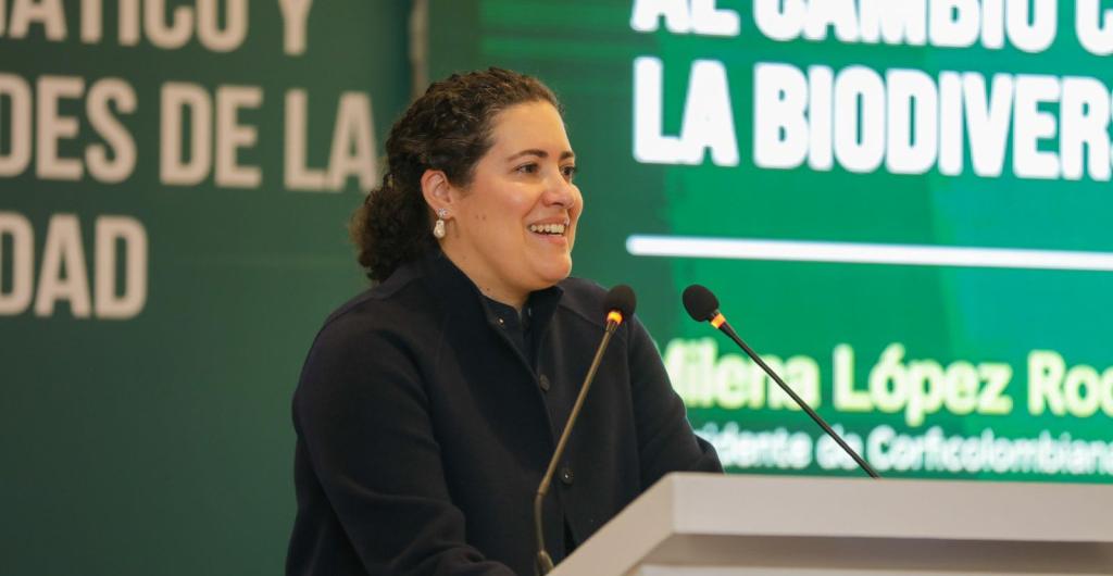 Milena López, presidenta de Corficolombiana