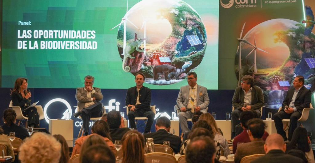 Panel sobre las oportunidades de la biodiversidad de Corficolombiana