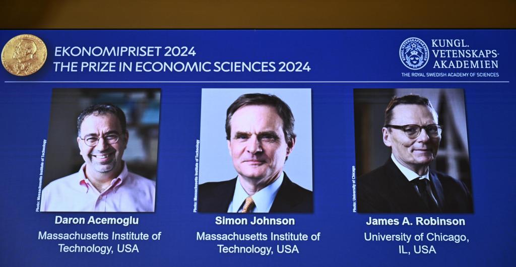 Ganadores del premio Nobel de Economía 2024