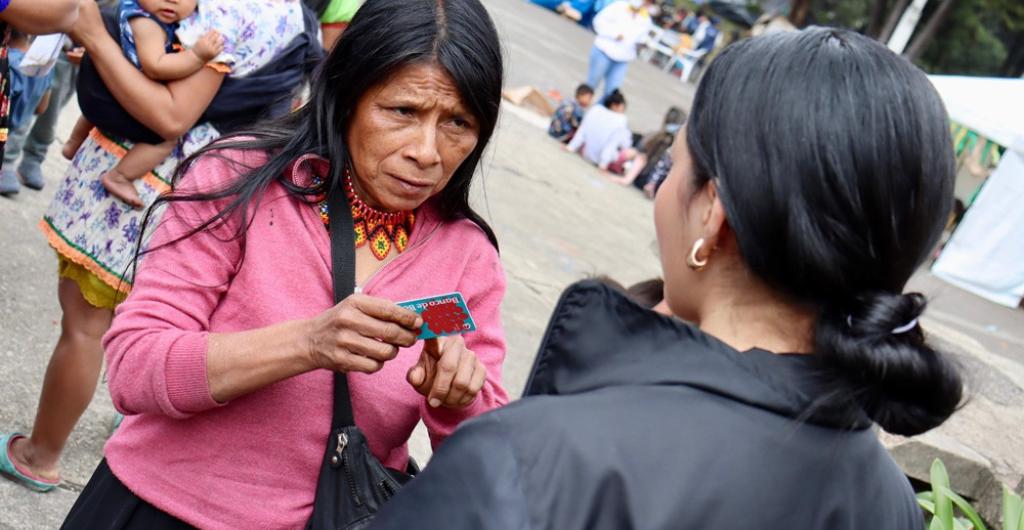 Atención comunidades Embera en Bogotá