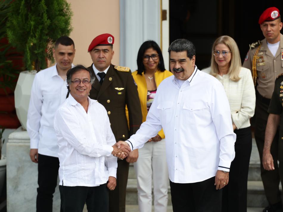 Petro y Maduro