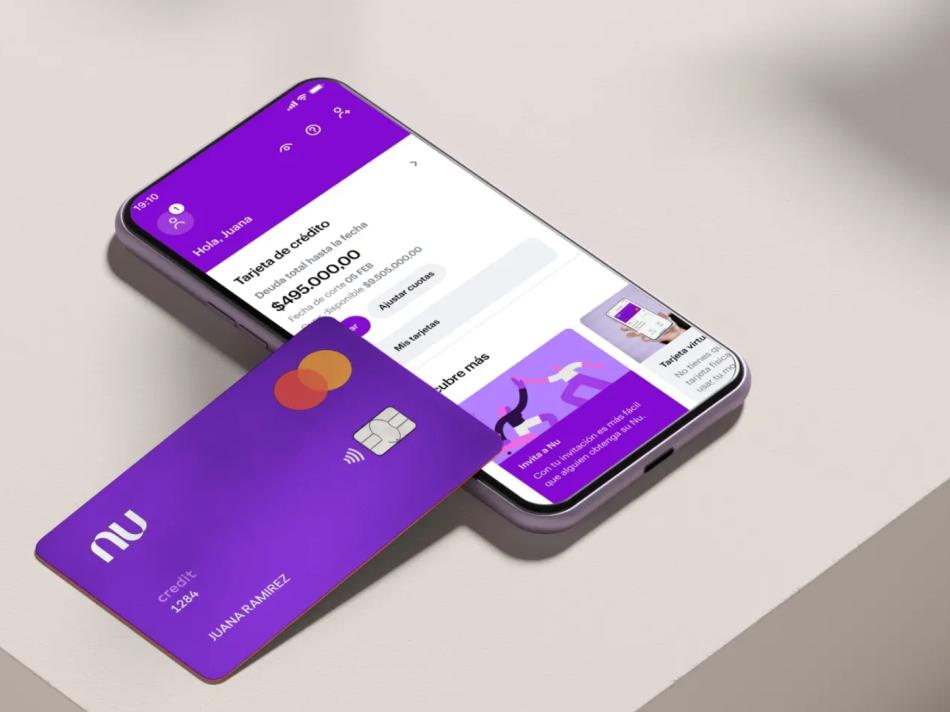 Nu Colombia es una billetera 100 por ciento digital