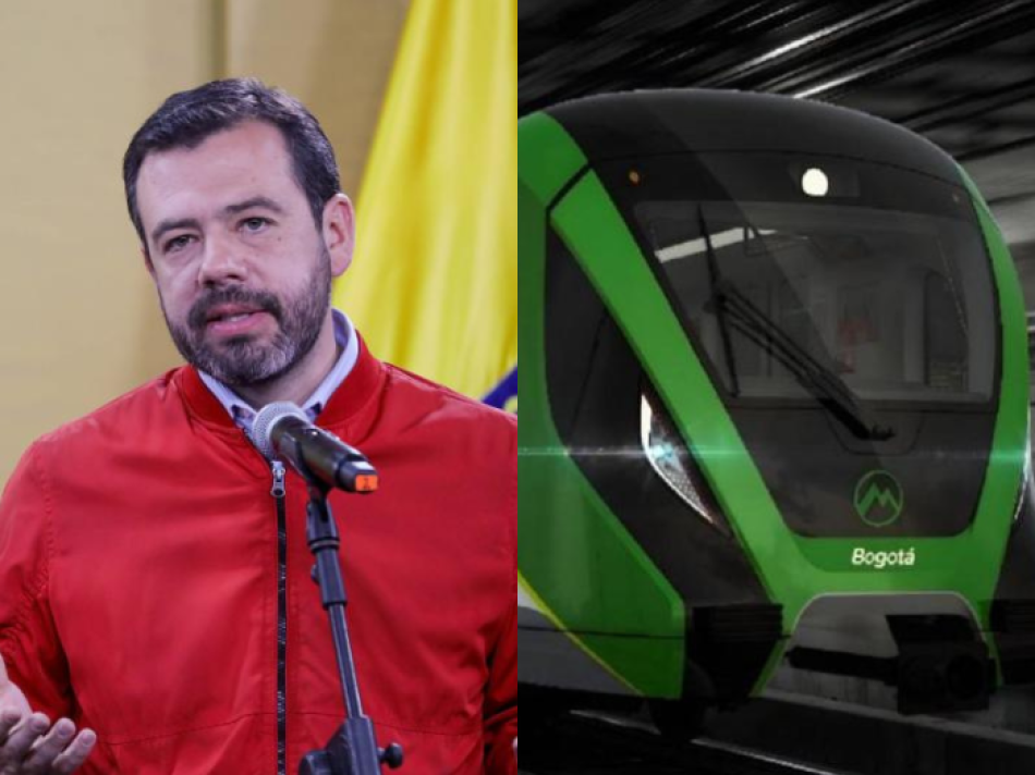 Carlos Fernando Galán, alcalde de Bogotá, habla sobre el Metro